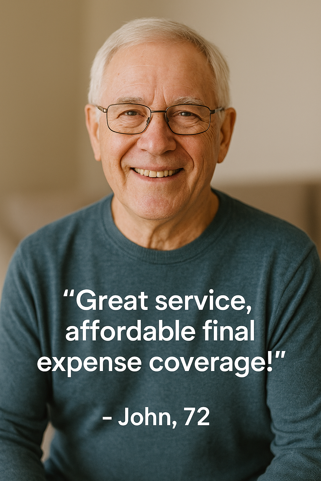 John, 72 - SecureLife customer testimonial